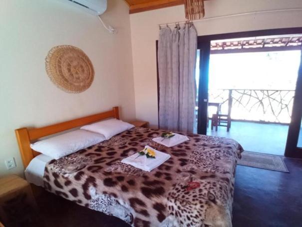 Paraiso Da Falesia Em Cumuruxatiba Com Vista Excepcional Para O Mar Villa Exterior foto